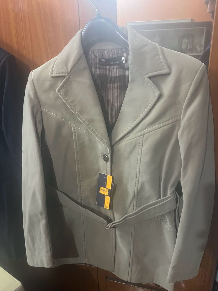 Belted Women's Blazer