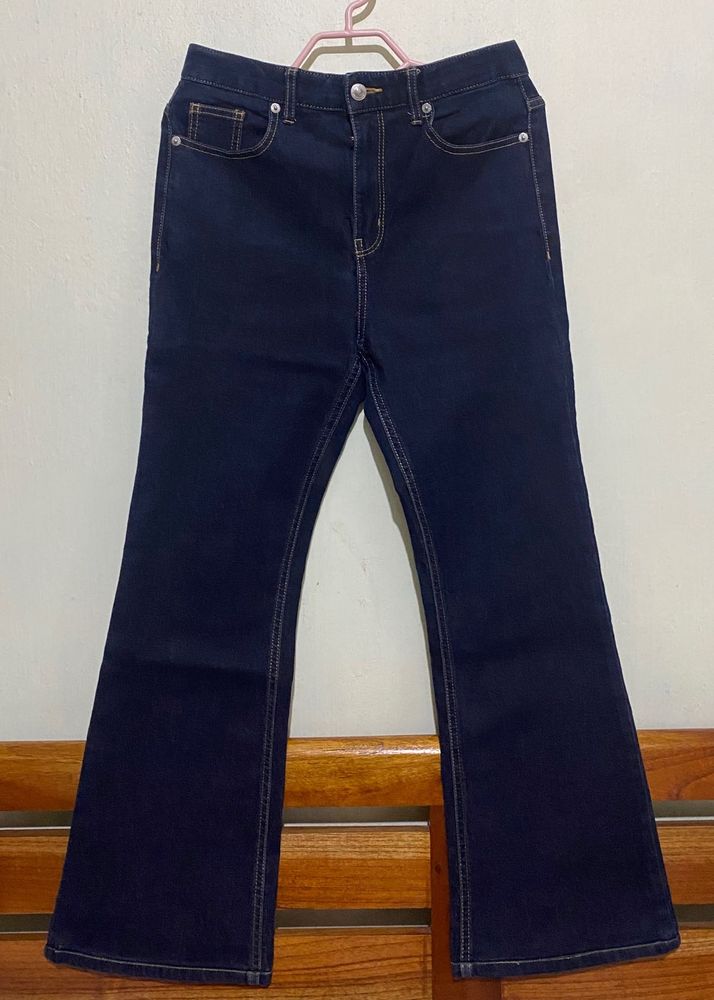 Dark Wash Flared Jeans