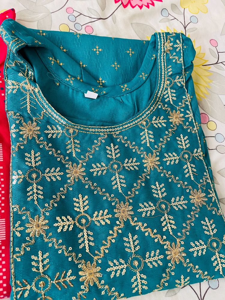 Blue Kurti