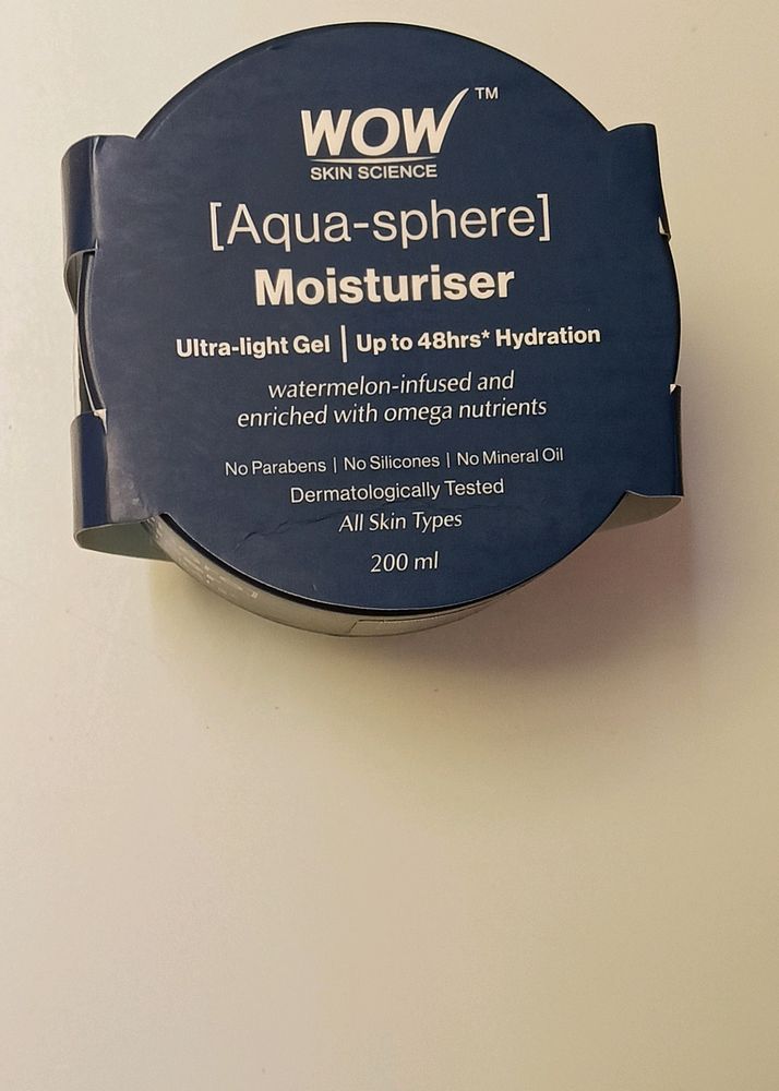 WOW SKIN SCIENCE[Aqua-sphere] Moisturiser