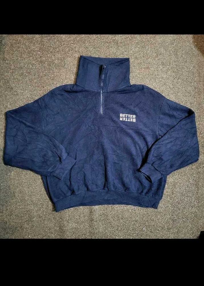 Navy Blue Pullover