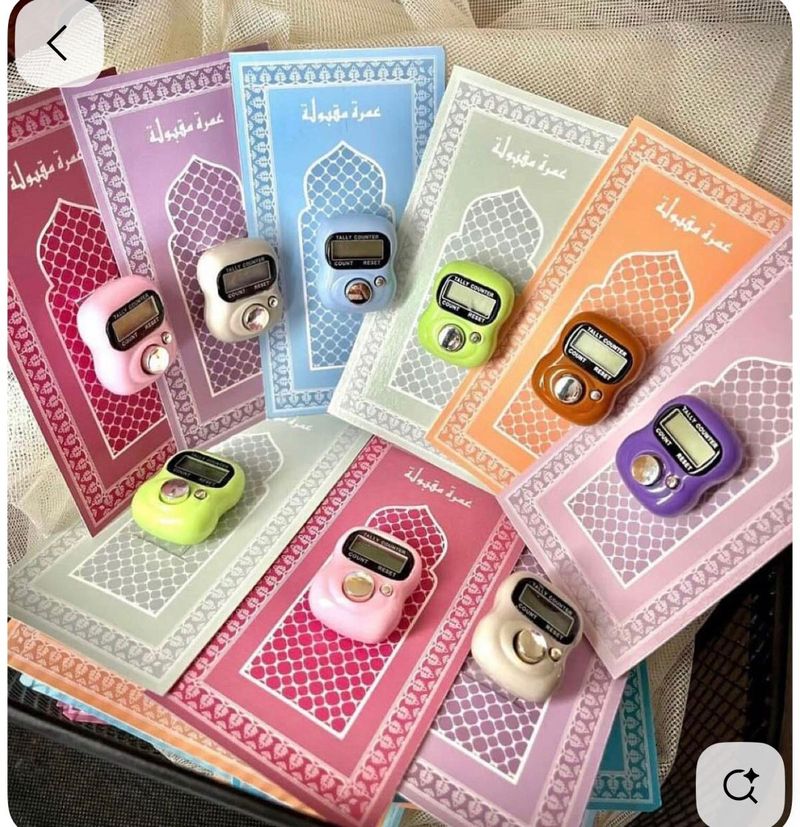 Digital Tasbih Counter Pack of 3 (Random Colors)
