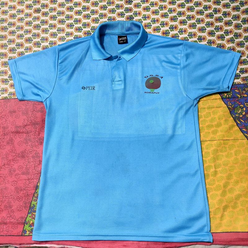 Mens Sports Wear Jersey Blue Colour