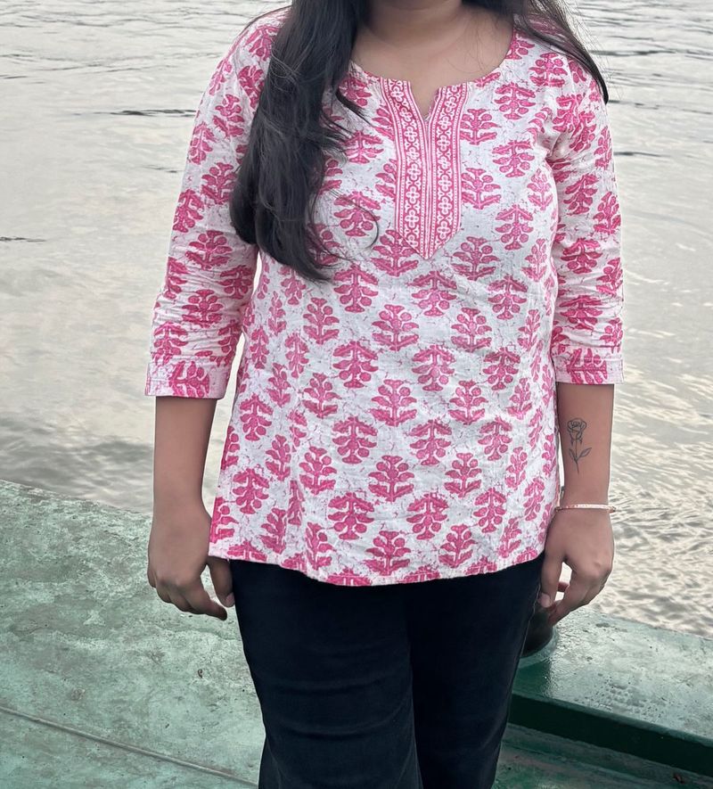 Pink Short Kurti 50% Off Buy Fast