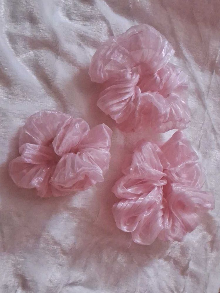🎀 ORGANZA SCRUNCHIES 🎀