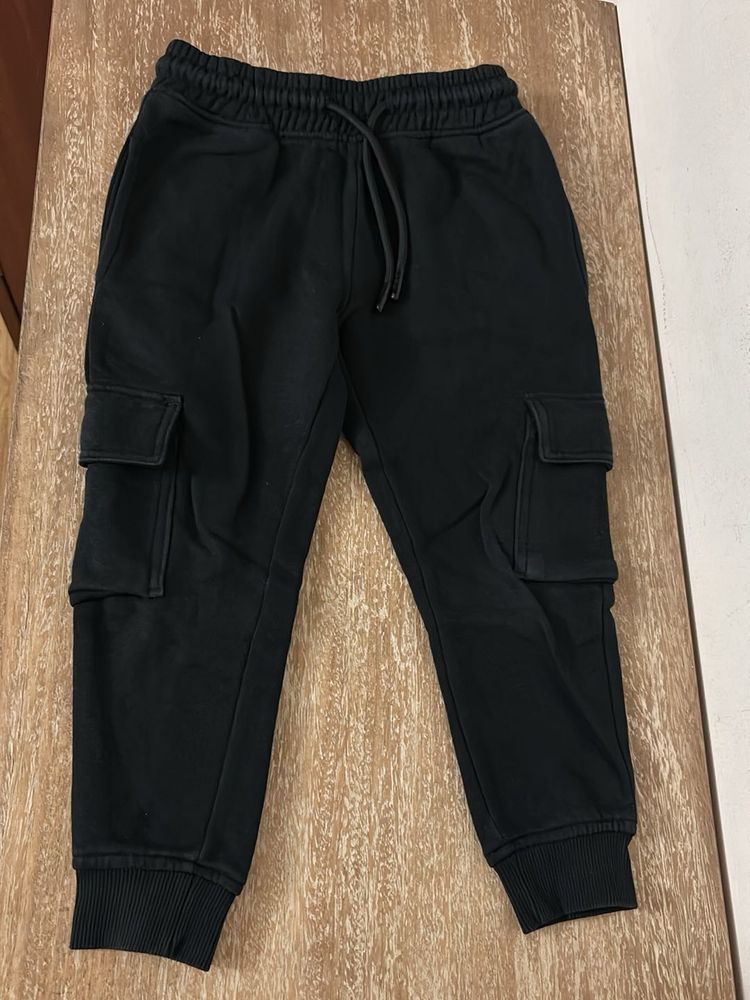 Next Black Cargo Joggers