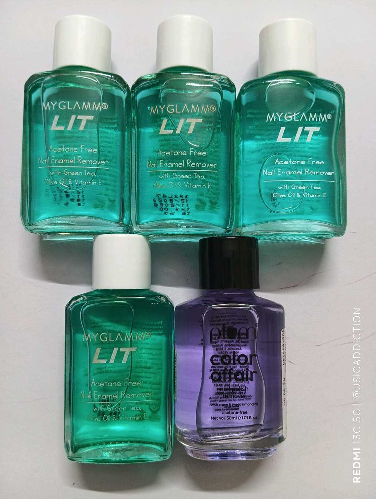 Plum &amp; Myglaam LIT Nail Polish Remover