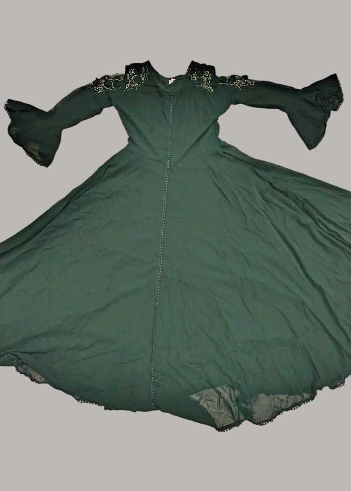 Partywear Huge Flare Gown