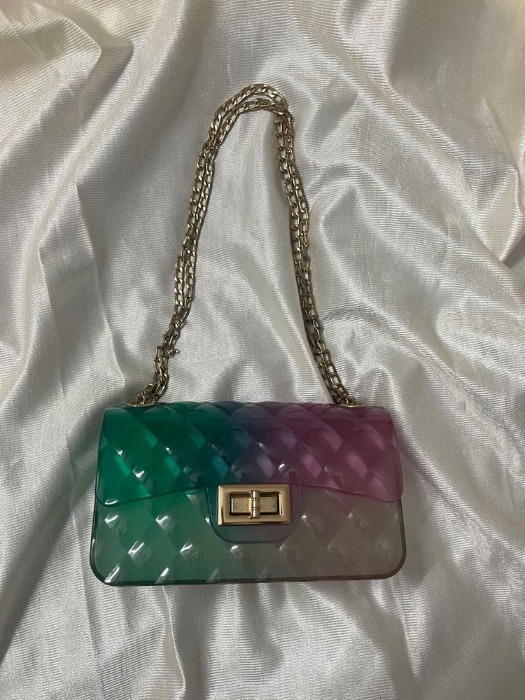 Ombre crossbody bag