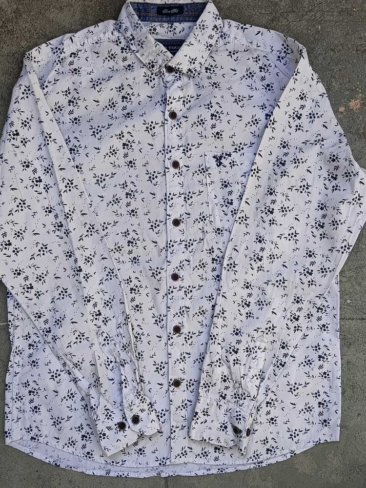 Floral Design Shirt