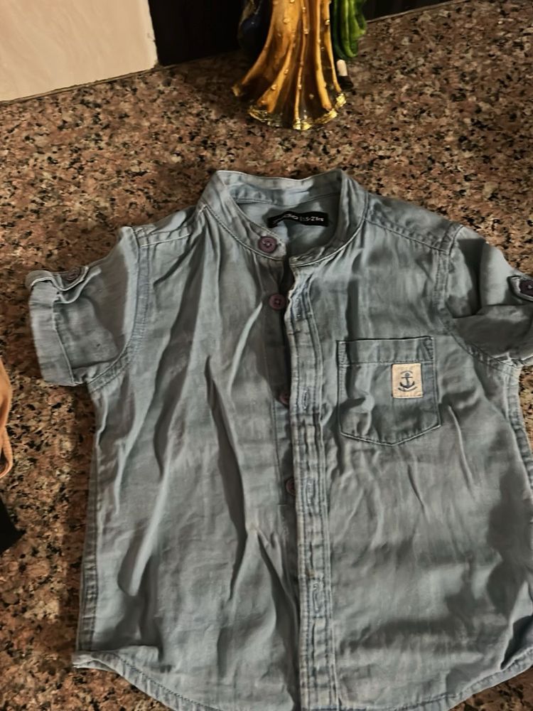Kids Denim Shirt