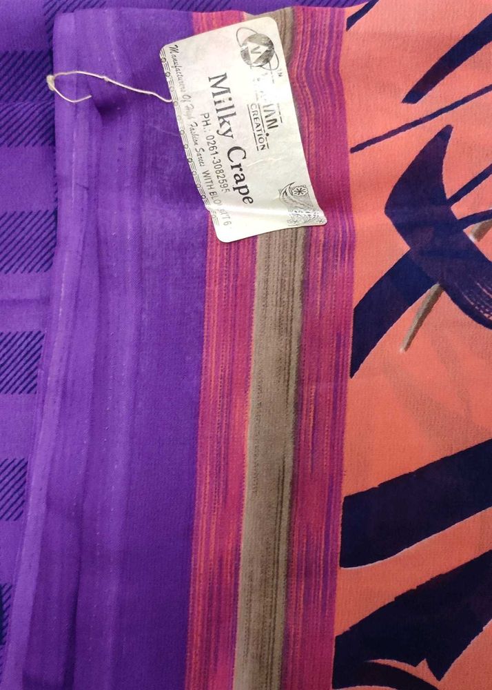New Multi Color Saree