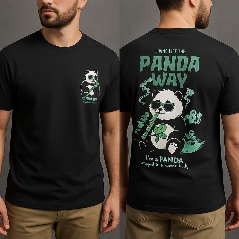 Panda Way Graphic Tee