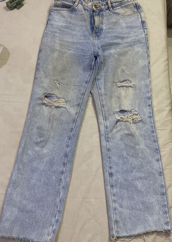 Ripped Jeans From Zara