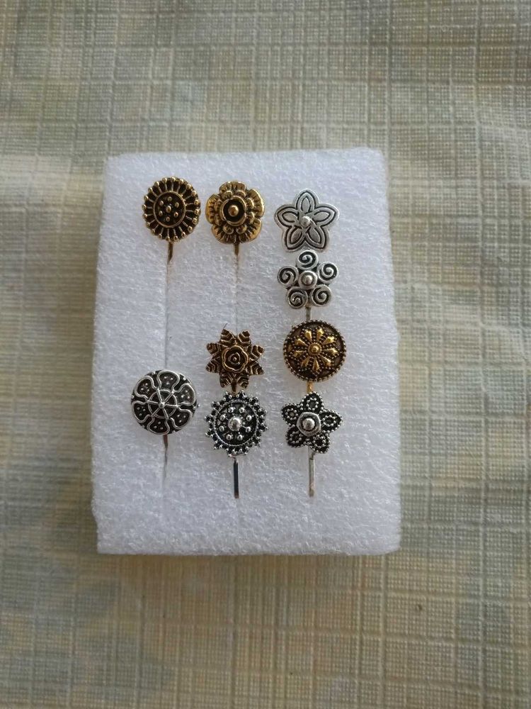 🌼 Press Nose Pin / Ring