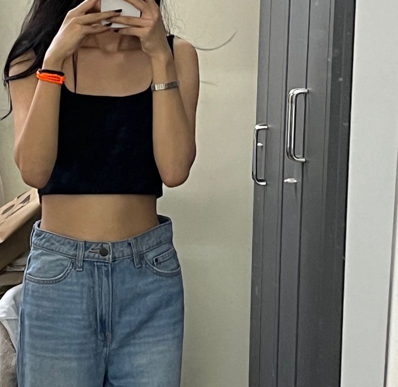 Black Crop Top