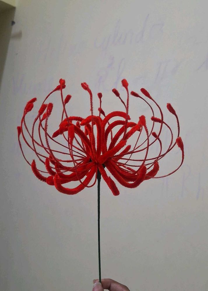 Fuzzy Wire Flowers