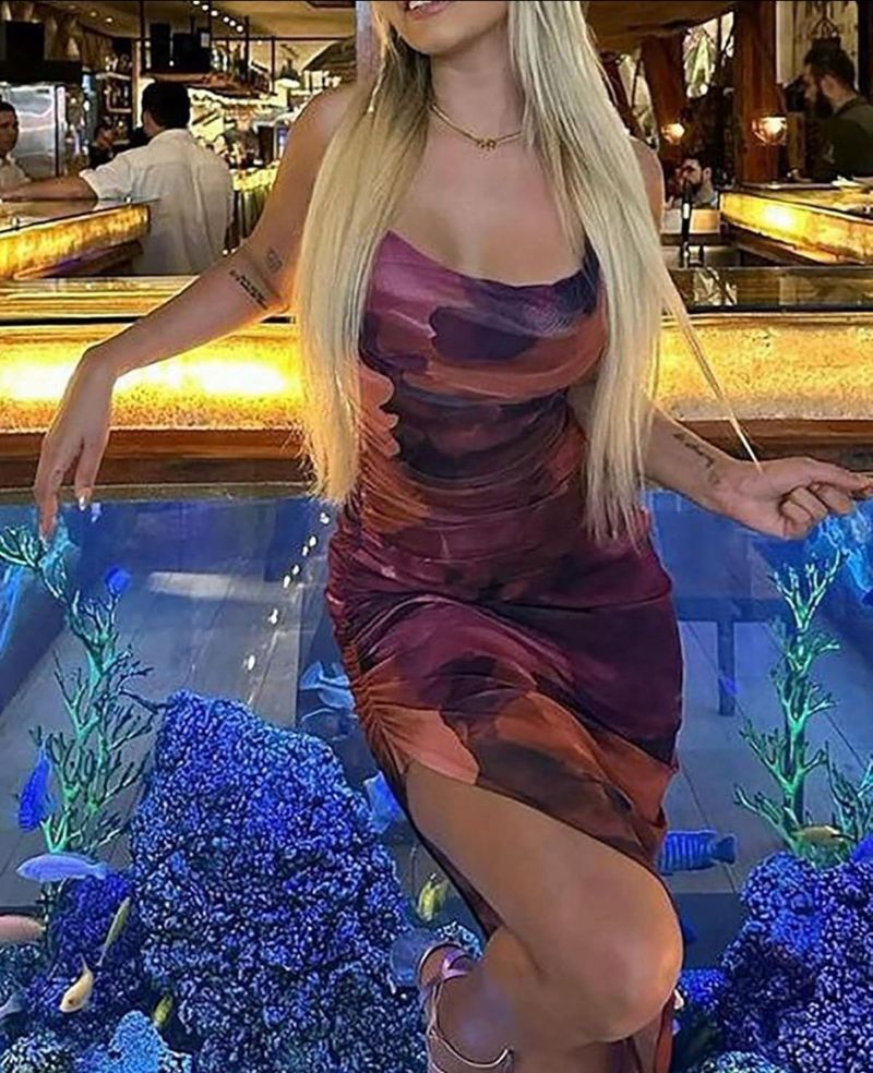 Stylish Bodycon Midi Dress