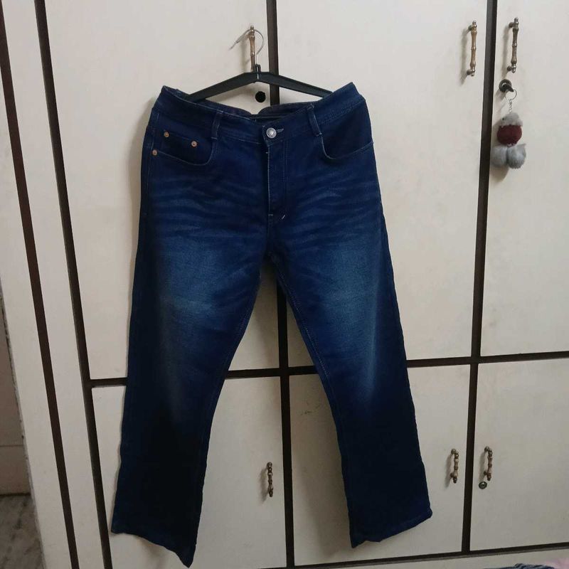 (men )Dark Wash Denim Jeans