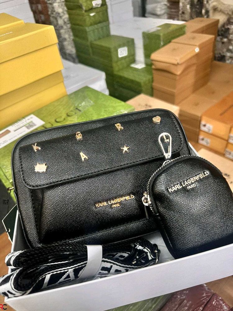 KARL LAGERFELD**MAYBELLE CAMERA CROSSBODY BAG*
