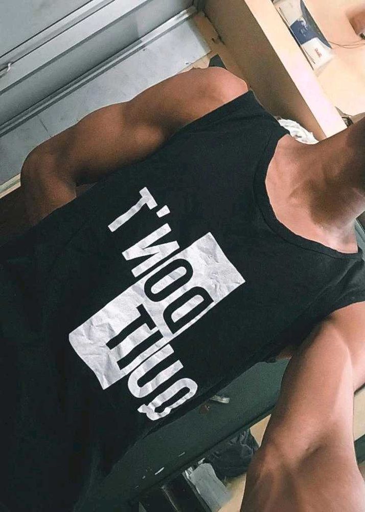 Don&#39;t Quit Gym Vest