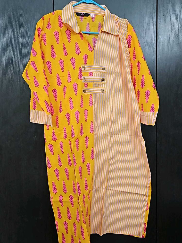 Yellow Kurti