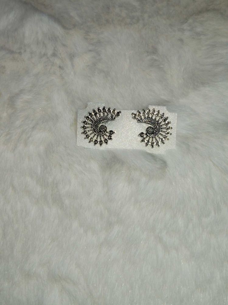 Silver Tone Earrings