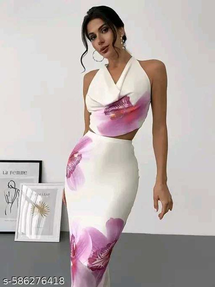 Floral Two-Piece Set