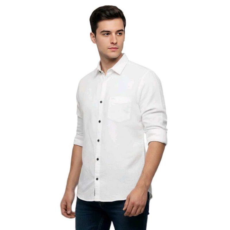 Men&#39;s White Formal New Shirt