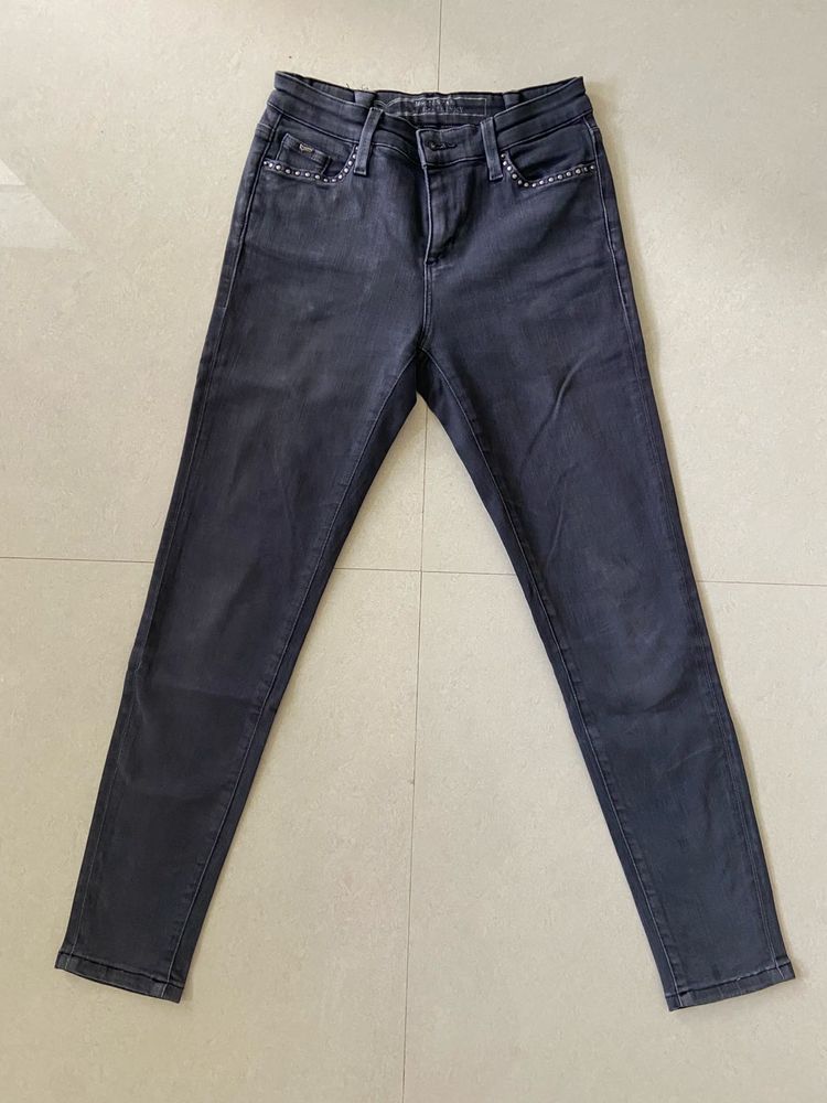 GAS Dark Wash Skinny Jeans