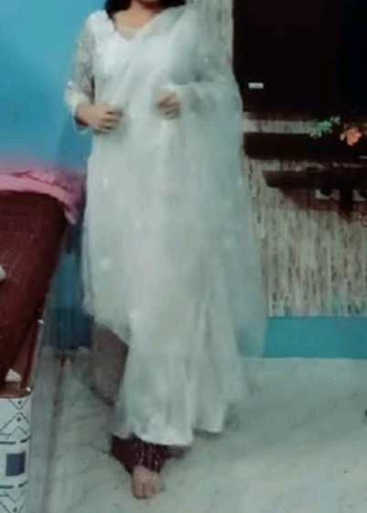 SUIT/SATIN KURTI,PLAZO/NET KURTI ON TOP/DUPPATA✨