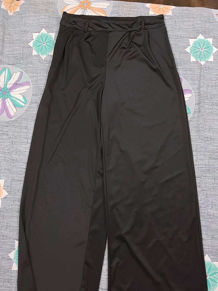 Wide Leg Black Pants