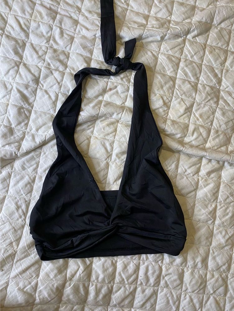 Halter Black Top