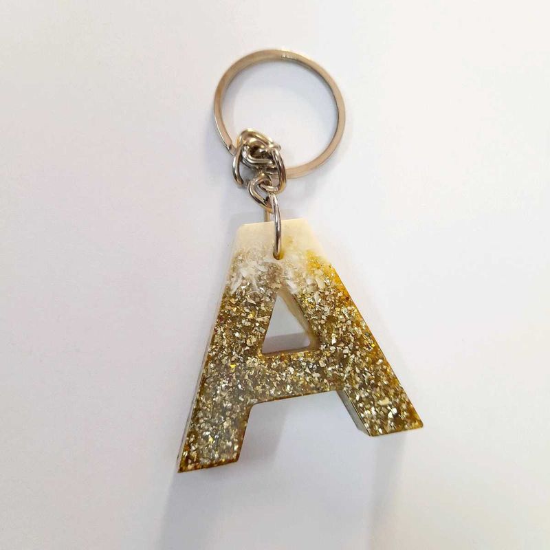 &#39;A&#39; Initial Keychain
