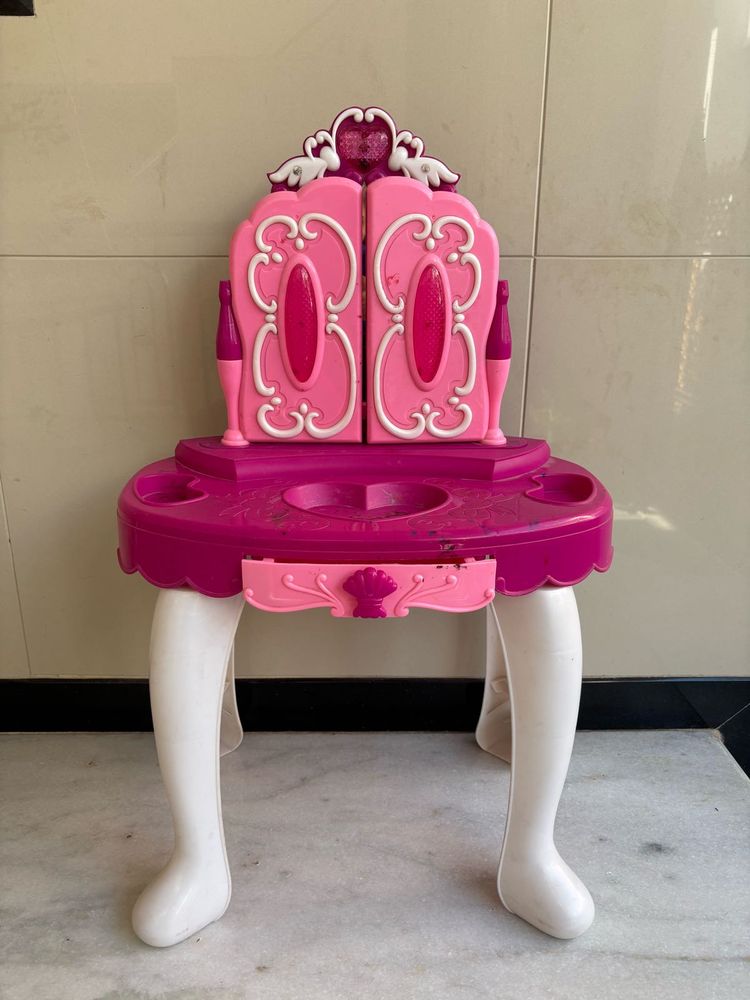 Kids Pretend Play Vanity Table