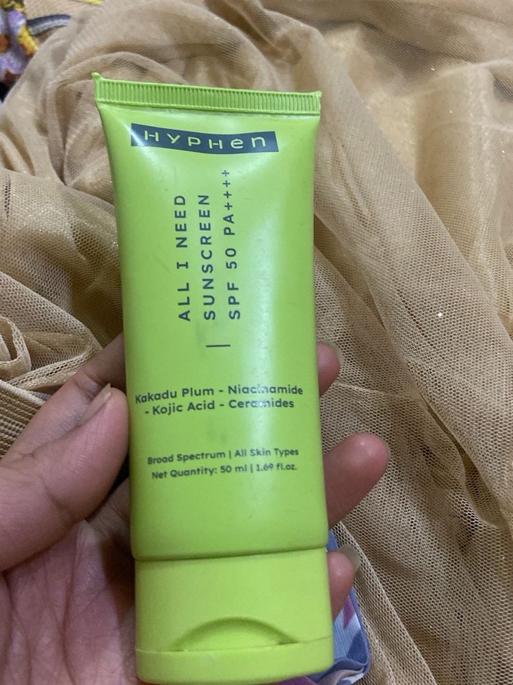 Hyphen All I Need Sunscreen SPF 50