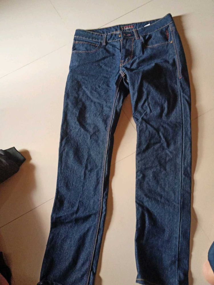 Dark Blue Denim Jeans