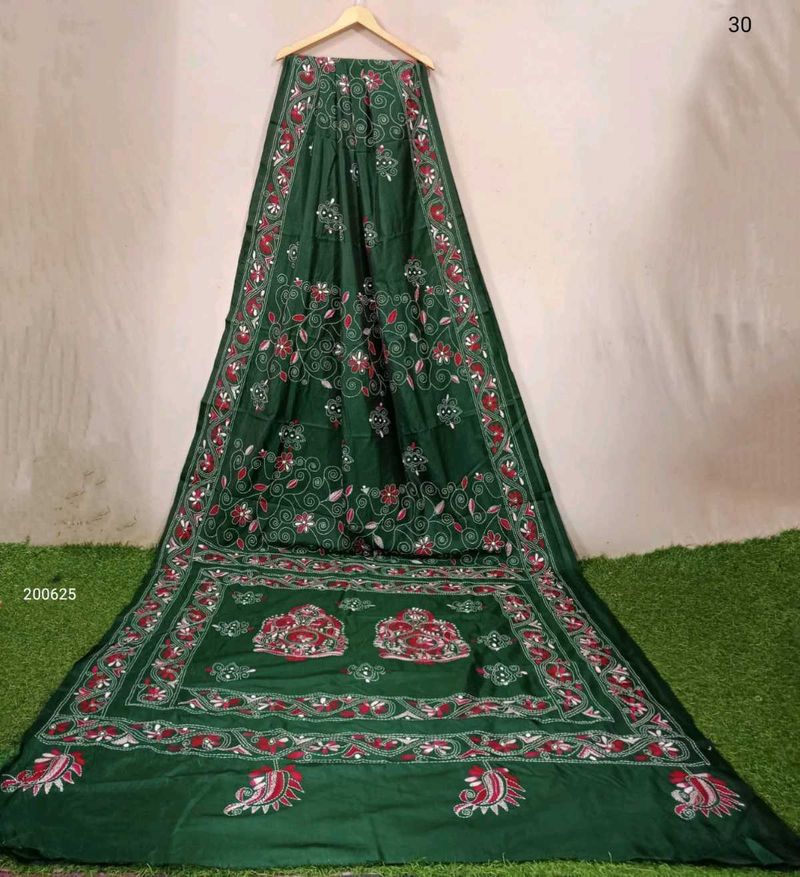 Kantha Stitched Saree