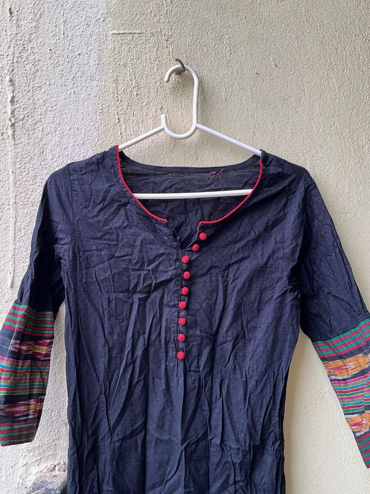 Elegant 😍Black Kurti🫶🏻