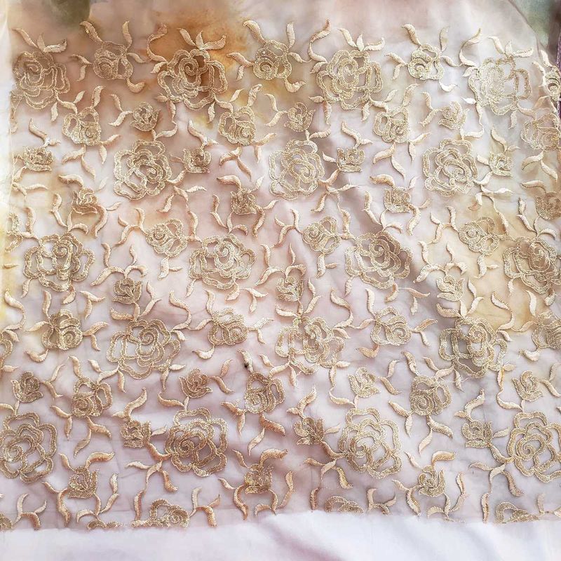 Embroidered Material