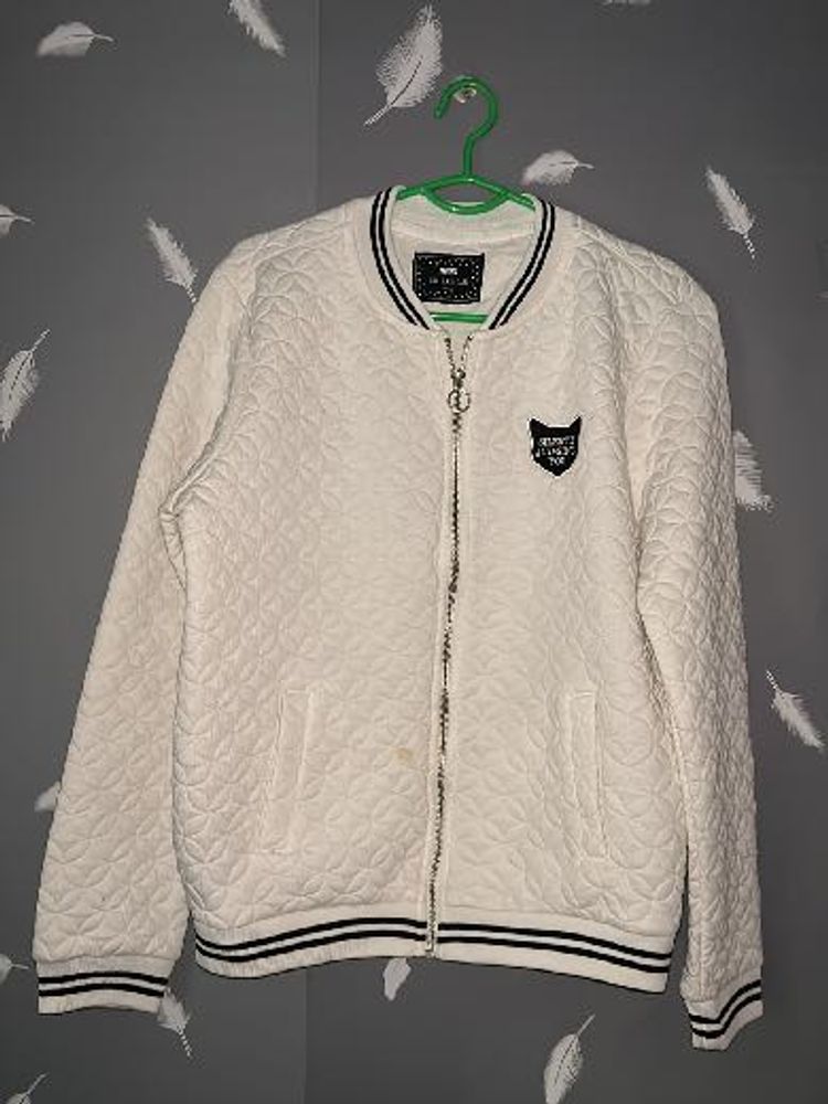 Cute Quilted Bomber Jacket