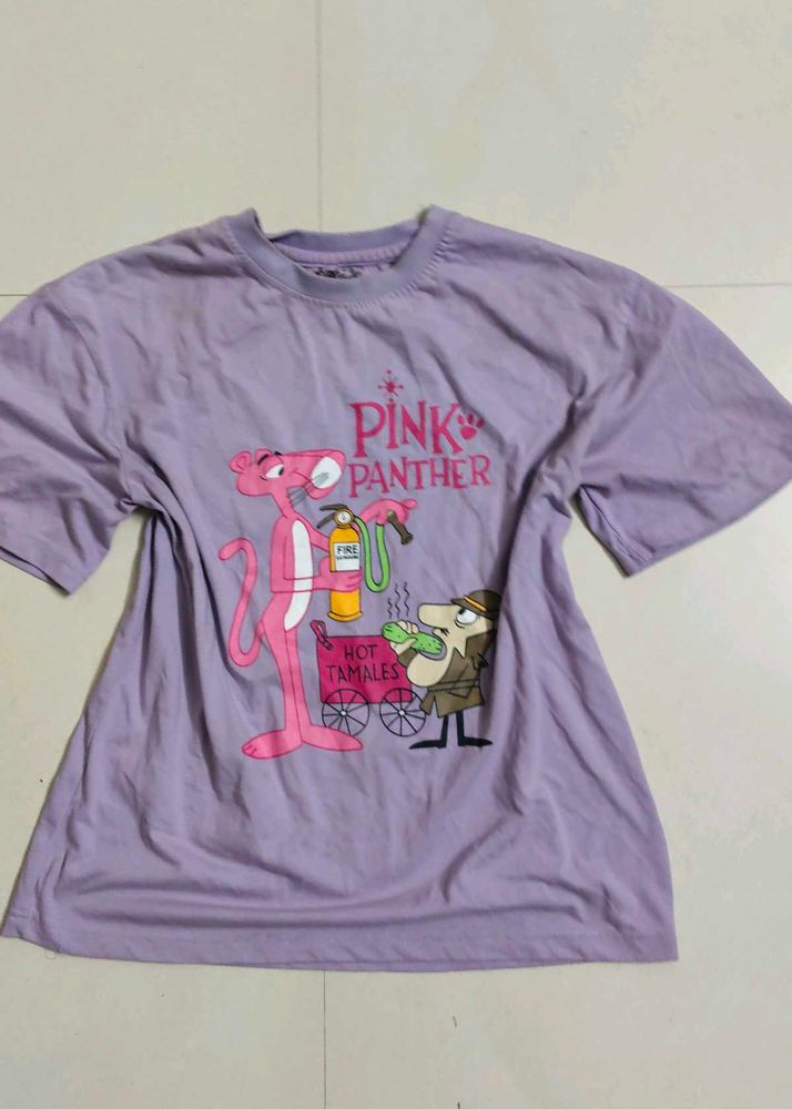 Pink Panther Graphic T-Shirt