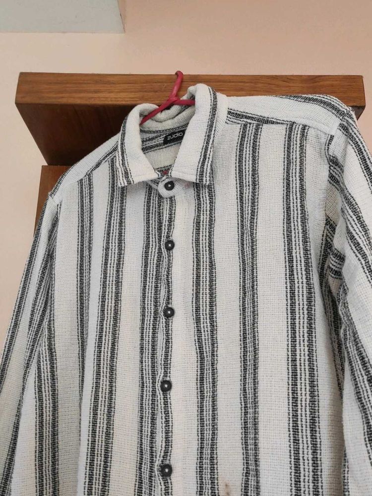 Striped Casual Shirt Zudio Brand