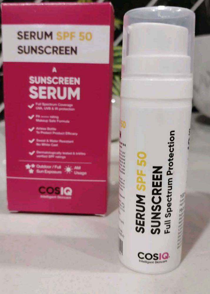 COSIQ Serum Sunscreen SPF50