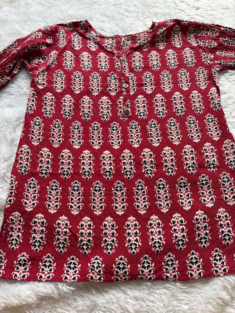 Brand New Cotton Printed Kurta