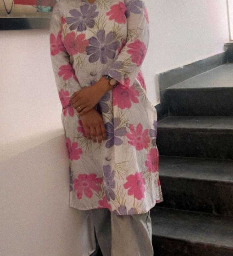 Floral Print Kurti