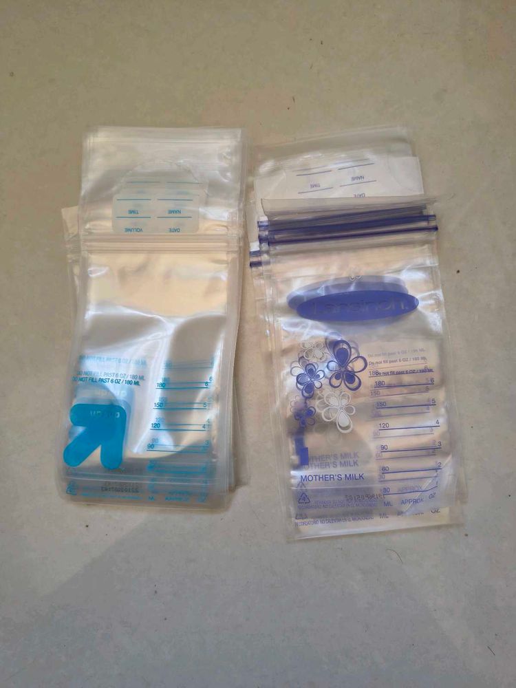 10 Breast Milk Storage Bags