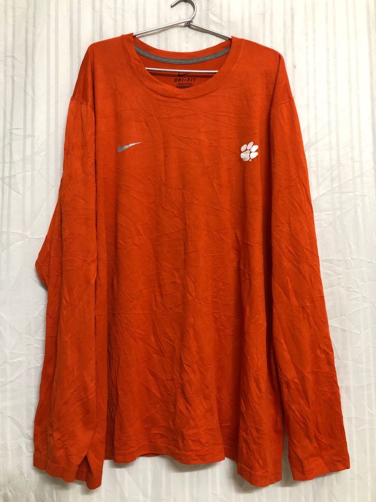 Nike Orange Long Sleeve T Shirt