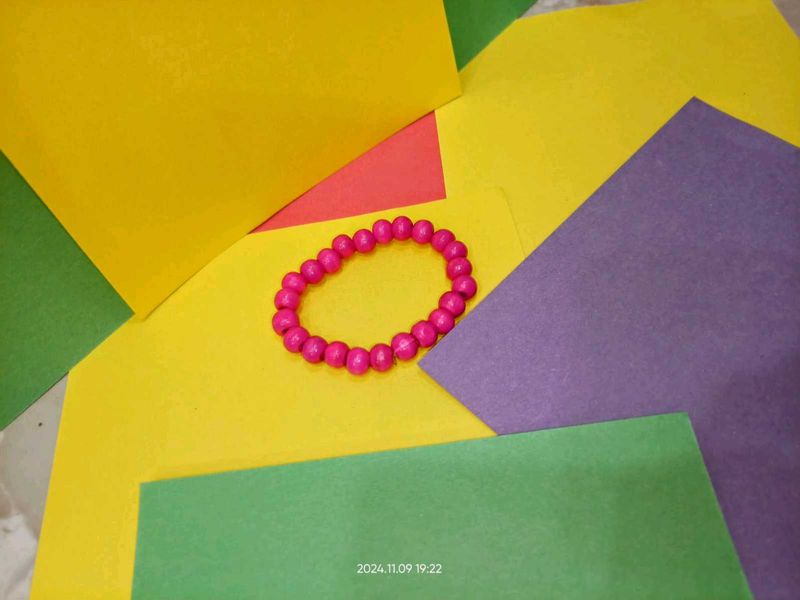 Montclair &amp; Co Pink Beaded Bracelet