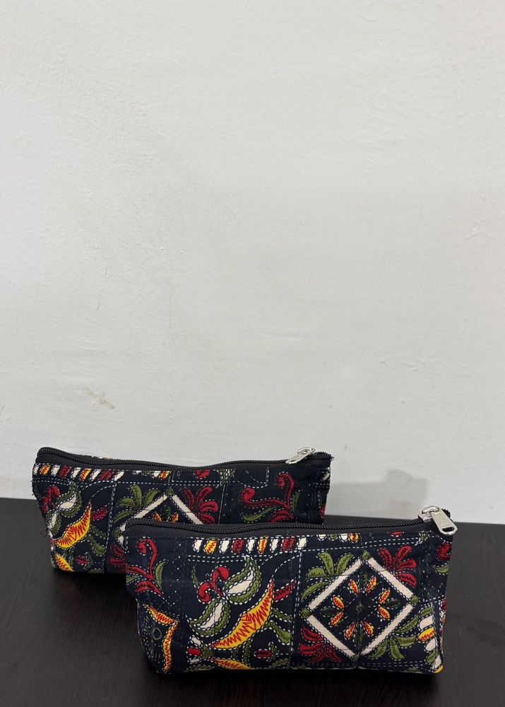Hand made pouches - Set of 2